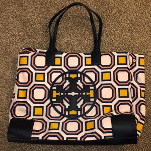 Tory Burch patterned tote bag